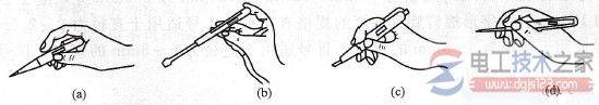 电工工具验电笔结构及使用方法