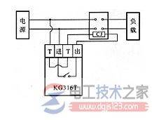 时控开关如何控制交流接触器?