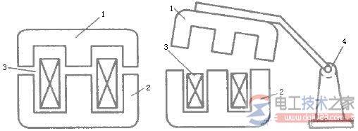 交流接触器的电磁机构图解