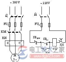 交流接触器与继电器等控制电路的方法