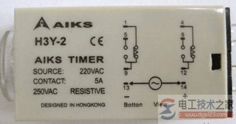 时间继电器怎么接线,时间继电器的接线图(图文)