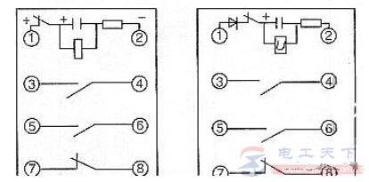 一文看懂8脚继电器的接线图