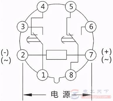 时间继电器怎么接线,一张实物接线图看一看