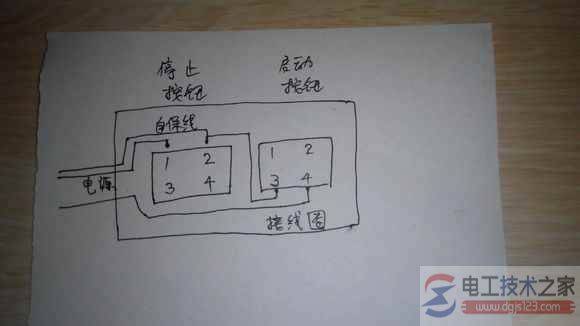 防爆按钮开关怎么接线,防爆按钮开关接线图