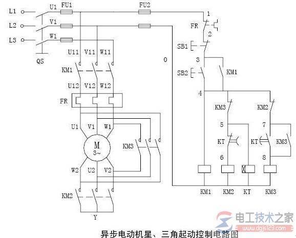 电动机星三角启动时间的计算方法