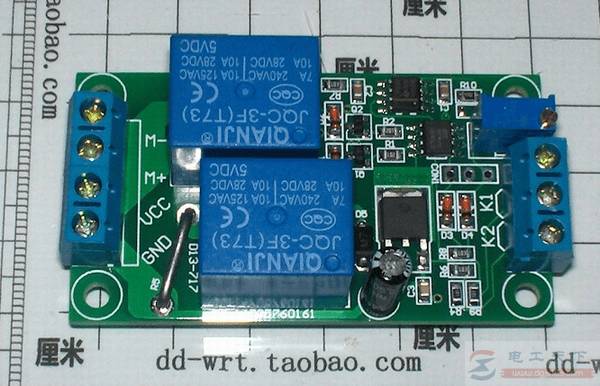直流有刷电机正反转控制的应用实例