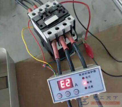 电机保护器电流的设置方法