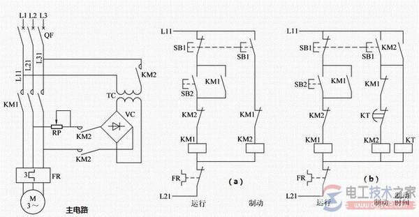 三相异步电动机如何制动,三相异步电动机二种制动方法