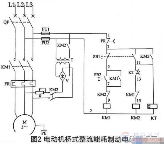 三相电机的一根电源线经过整流桥的故障问题分析