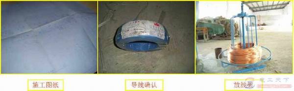 管内穿线时怎么放线及绑扎