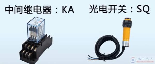 常用电器元件的实物图