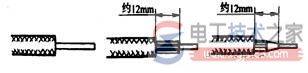 导线与电线的常见连接方法图解
