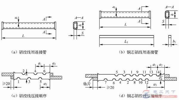 铝芯导线的三种连接方法