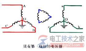 变压器磁路结构与绕组联结对电势波形的影响