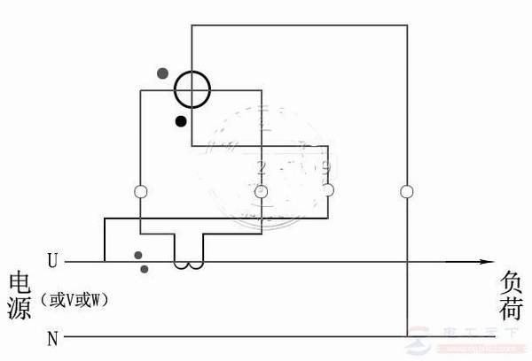 单相电能表的二种接线图,看懂单相电表的接线方法
