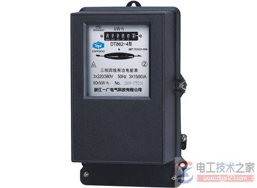 电子三相四线电表怎么看度数?智能刷卡电表度数查看方法
