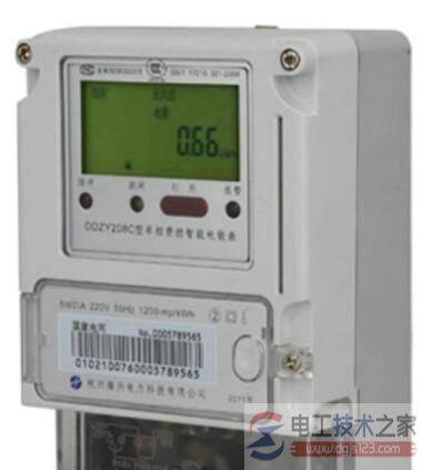 小区智能电表度数怎么看?