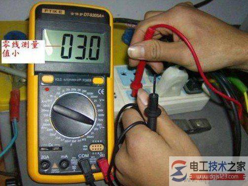万用表如何检测火线或零线?