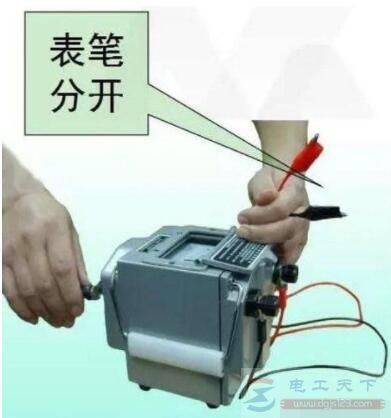 摇表的接线要求,摇表使用前的检查内容