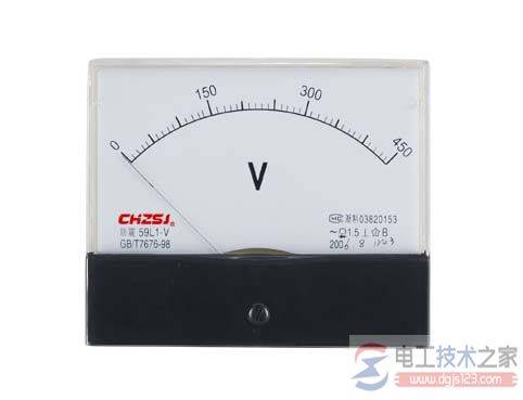 安装式电压表的接线方式与使用注意事项