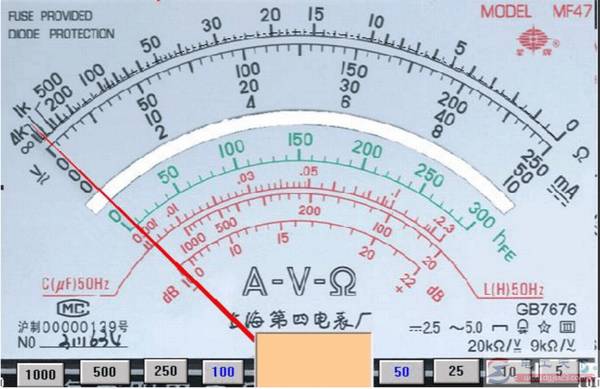 用好指针式万用表并不难,测电阻与测电压不求人