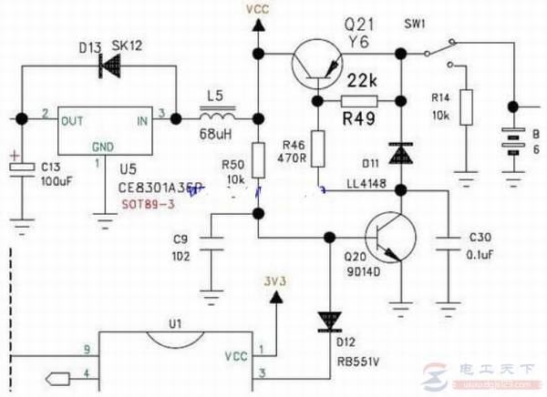 一文看懂福禄克万用表自动关机电路图