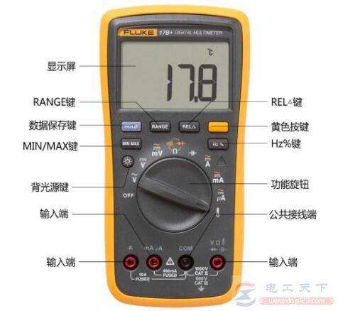 福禄克万用表怎么用,福禄克万用表十种用法说明