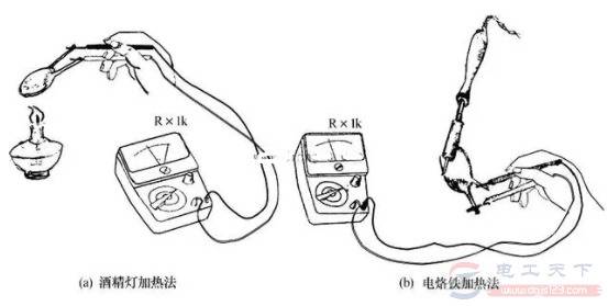 万用表检测热敏电阻好坏的方法