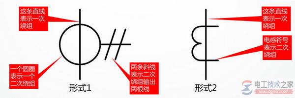 电流互感器电气符号的含义图解