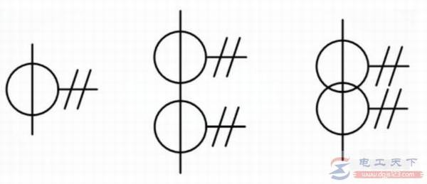 电流互感器符号及图形大全,多个电流互感器的符号说明