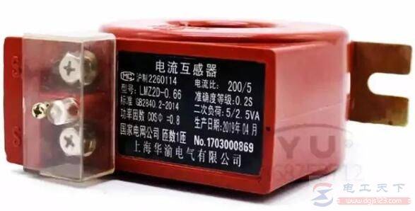 怎么看电表互感器的匝数倍率?