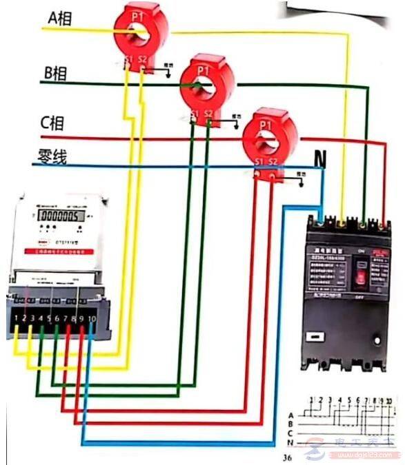 怎么看电表互感器的匝数倍率?