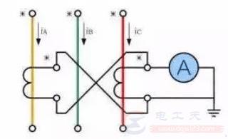 多种电流互感器的接线图说明