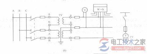 电压互感器接线图与接线方式大全