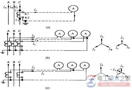 电流互感器的特点,电流互感器的三种接线方式