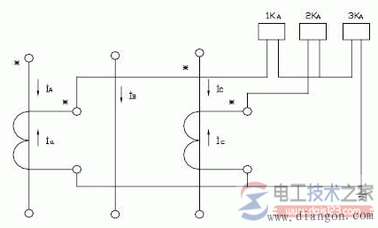 电流互感器接线方法与四种接线方式