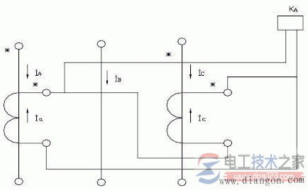 电流互感器接线方法与四种接线方式