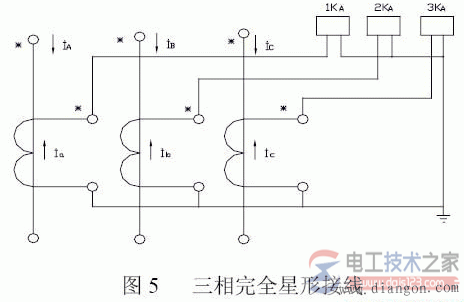 电流互感器接线方法与四种接线方式