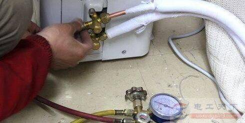 空调怎么抽真空,空调管怎么连接