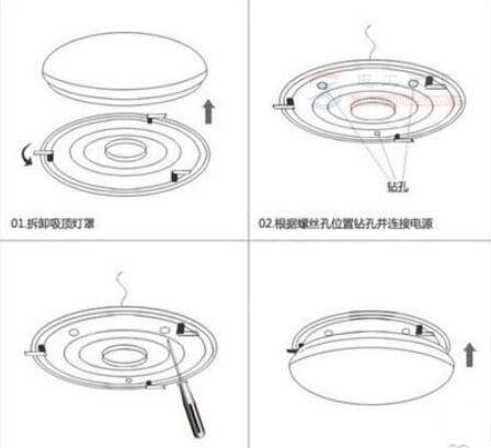 老电工谈吸顶灯的安装方法,吸顶灯安装施工经验总结