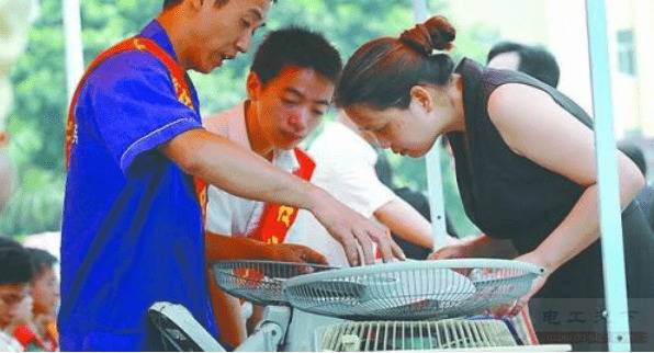 电风扇不转的二种情况及简单维修方法