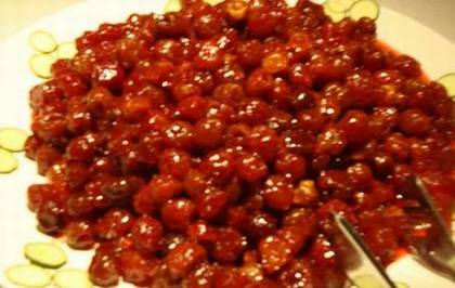 北京特色小吃炒红果