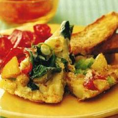 菠菜马铃薯煎蛋饼 菠菜马铃薯煎蛋饼