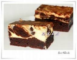 巧克力芝士布朗尼 巧克力芝士布朗尼