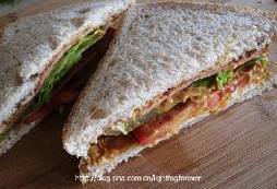 自制营养三明治早餐 自制营养三明治早餐