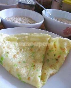 葱香鸡蛋软饼——10分钟搞定美味早餐 葱香鸡蛋软饼——10分钟搞定美味早餐