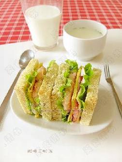 虾排三明治 虾排三明治