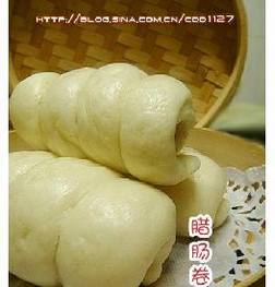 广东茶点—腊肠卷 广东茶点—腊肠卷