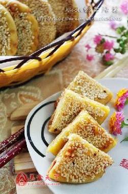 金灿灿的叉烧肉饼 金灿灿的叉烧肉饼