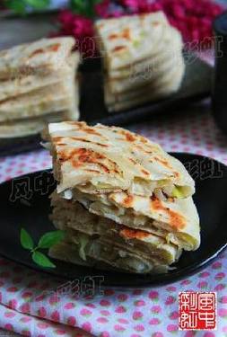 家常葱花饼 家常葱花饼